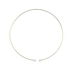 Collar de plata de la colección Pearl de Durán Exquse