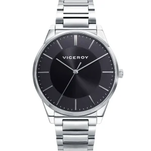 Reloj de hombre Dress con caja y brazalete de acero