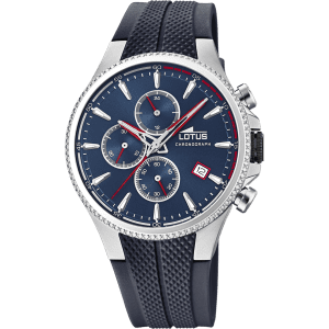 Reloj de caballero Lotus con esfera azul 18621/1