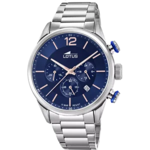 Reloj Lotus de caballero Chrono con esfera azul  18688/2