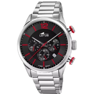 Reloj de caballero Lotus Chrono con esfera Negra  18688/6