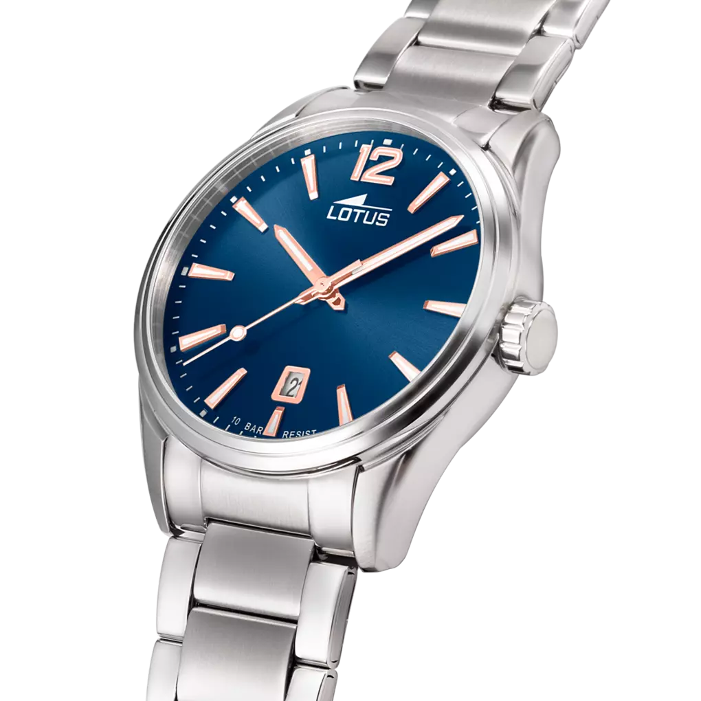 Reloj de hombre Lotus Minimalist esfera Azul 18692/2 - Imagen 2