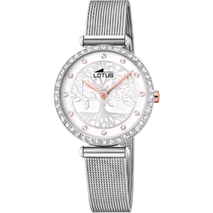 Reloj de mujer Lotus Bliss con esfera blanca 18709/1