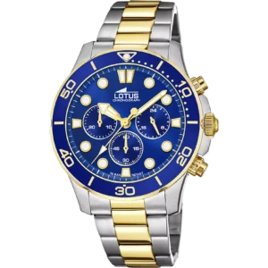 Reloj de hombre Lotus Excellent con esfera azul  18757/1