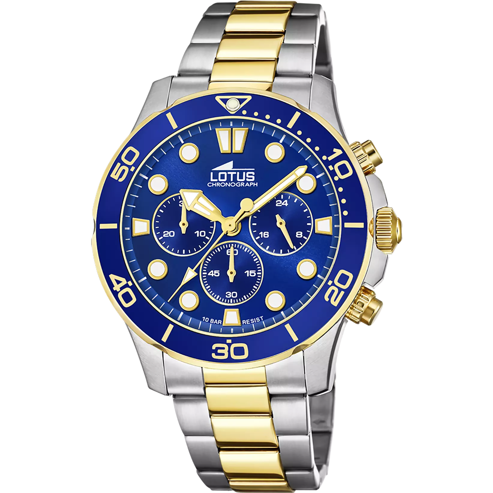 Reloj de hombre Lotus Excellent con esfera azul 18757/1