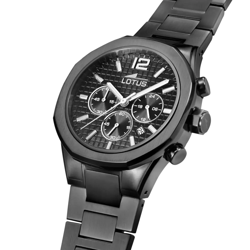 Reloj Lotus caballero Freedom con esfera negra 18849/1 - Imagen 2