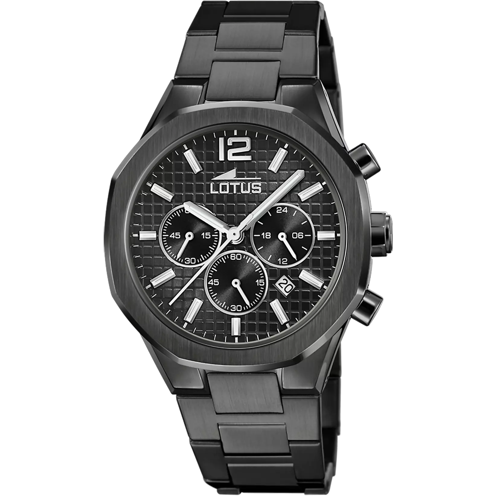 Reloj Lotus caballero Freedom con esfera negra 18849/1