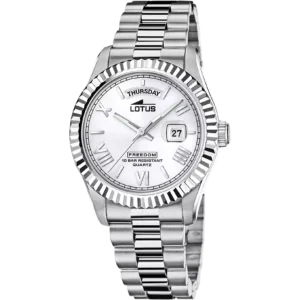 Reloj Lotus Freedom con esfera plateada  18854/1