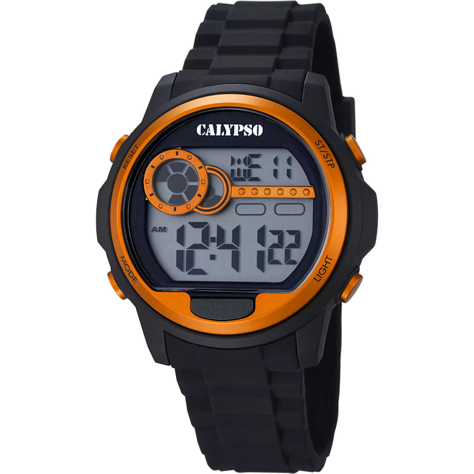 RELOJ CALYPSO DIGITAL FOR MAN K5667/4 NEGRO CORREA DE CAUCHO, HOMBRE