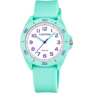 RELOJ CALYPSO COLECCIÓN JUNIOR K5833/3 BLANCO CORREA DE CAUCHO, INFANTIL
