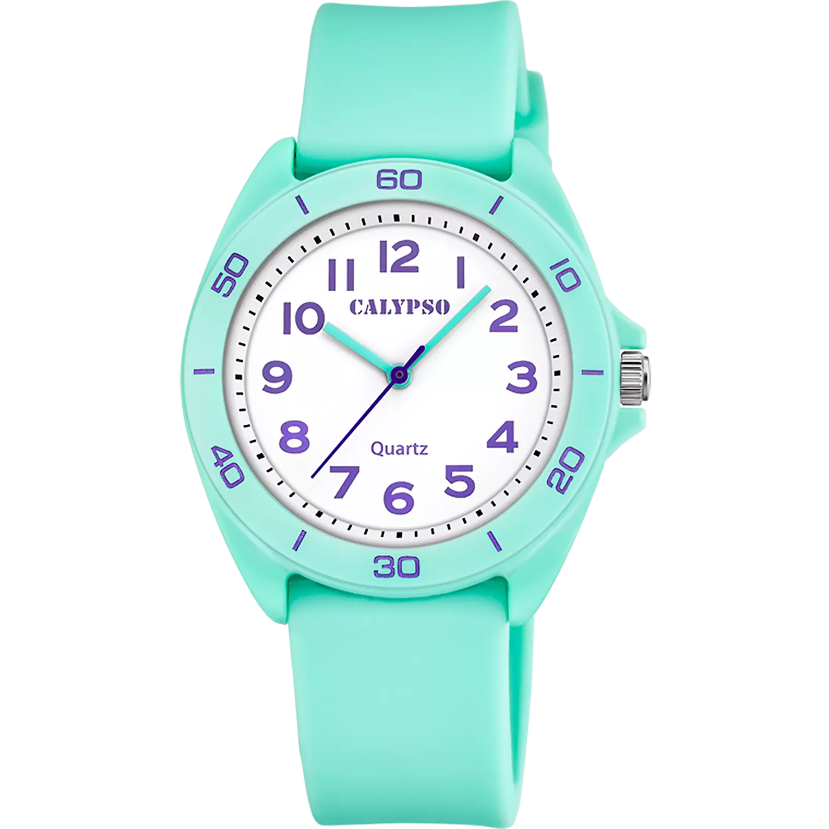 RELOJ CALYPSO COLECCIÓN JUNIOR K5833/3 BLANCO CORREA DE CAUCHO, INFANTIL
