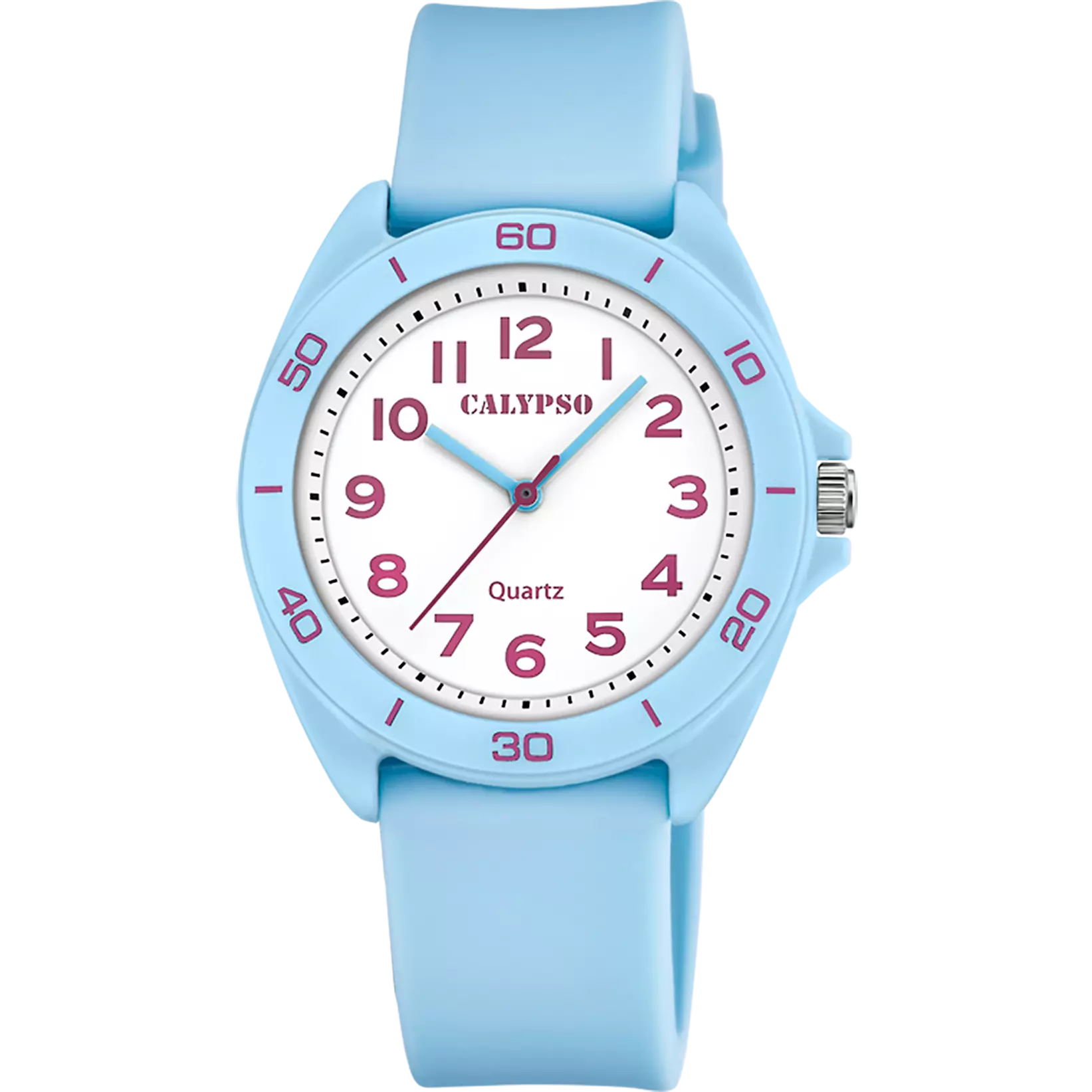 RELOJ CALYPSO JUNIOR COLLECTION K5833/4 BLANCO CORREA DE CAUCHO, INFANTIL
