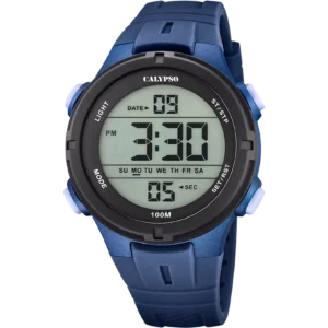 RELOJ CALYPSO COLOR SPLASH K5837/3 NEGRO CORREA DE CAUCHO, HOMBRE