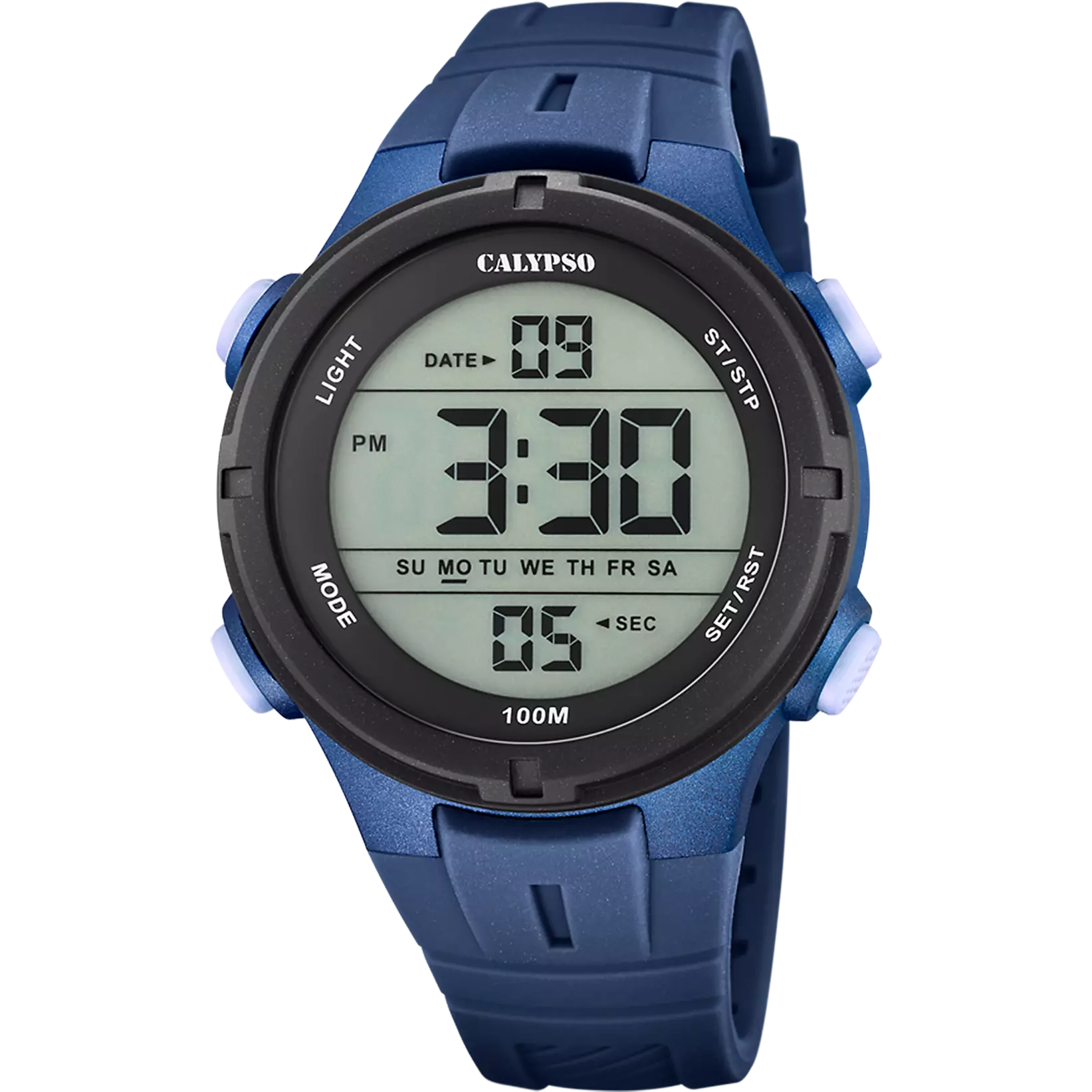RELOJ CALYPSO COLOR SPLASH K5837/3 NEGRO CORREA DE CAUCHO, HOMBRE