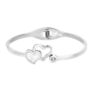 PULSERA CORAZÓN LOTUS STYLE BLISS LS1792-2/1 ACERO, MUJER