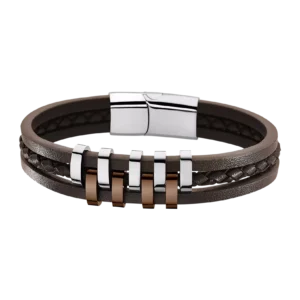 PULSERA LOTUS STYLE URBAN MAN LS1838-2/3 ACERO, HOMBRE