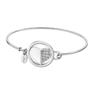 PULSERA CORAZÓN LOTUS STYLE MILLENNIAL LS2014-2/4 ACERO, MUJER