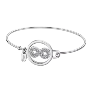 PULSERA INFINITO LOTUS STYLE MILLENNIAL LS2014-2/5 ACERO, MUJER
