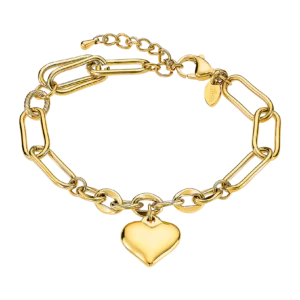 PULSERA CORAZÓN LOTUS STYLE WOMAN'S HEART LS2334-2/2 ACERO INOXIDABLE 316L, MUJER