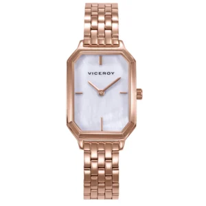RELOJ DE SEÑORA 401288-07 CAJA DE ACERO IP ROSA, BRAZALETE DE ACERO IP ROSA