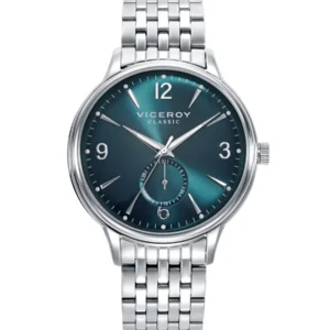 RELOJ CABALLERO CAJA DE ACERO 5 ATM Y BRAZALETE DE ACERO CON MOVIMIENTO CUARZO 401411-65