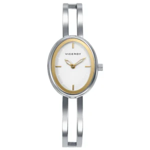RELOJ CAJA DE ACERO SEÑORA ,BRAZALETE DE ACERO, MOVIMIENTO CUARZO 401304-07
