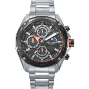 RELOJ DE CABALLERO 401443-17 CAJA BITONO DE ACERO E IP NEGRO 20 ATM,BRAZALETE DE ACERO,MOVIMIENTO CUARZO