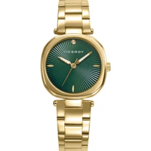 RELOJ DE SEÑORA CAJA DE ACERO IP DORADO, BRAZALETE DE ACERO IP DORADO, MOVIMIENTO CUARZO 41152-67