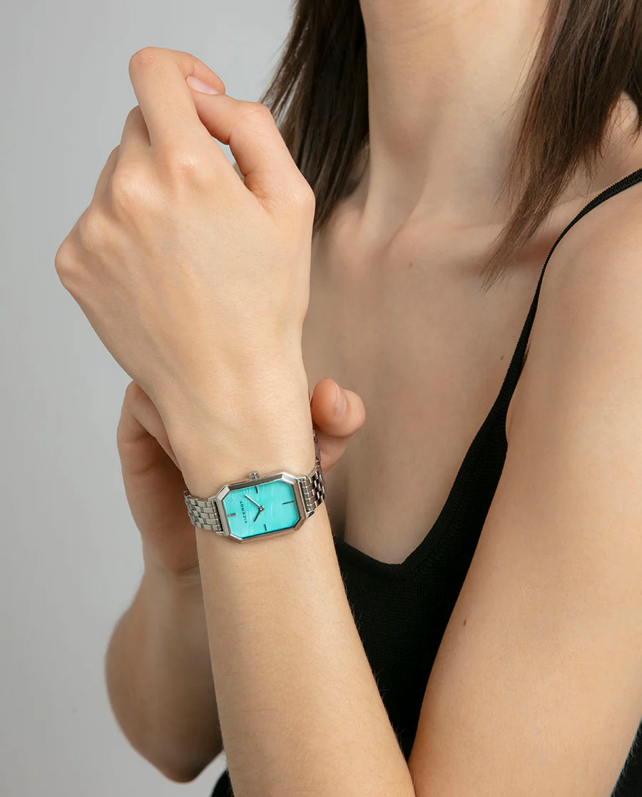 RELOJ CAJA DE ACERO SEÑORA 401288-37 BRAZALETE DE ACERO, MOVIMIENTO CUARZO - Imagen 4