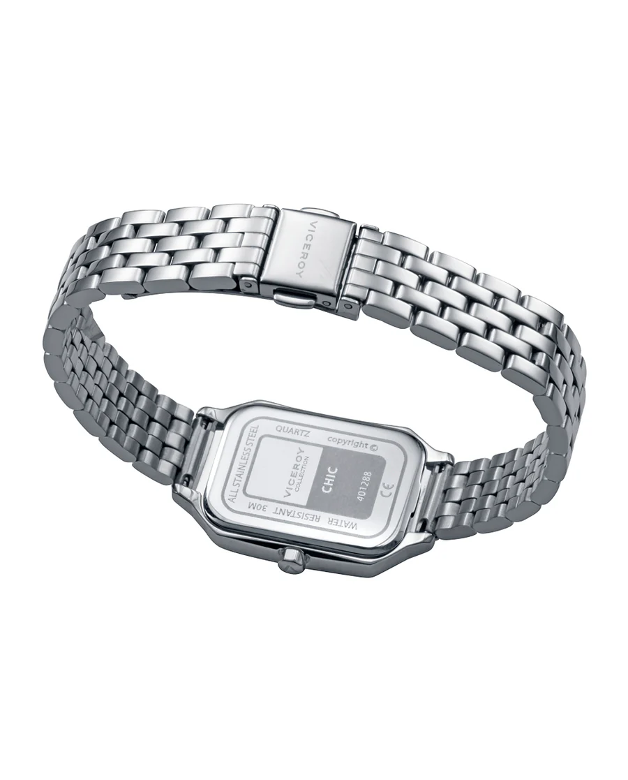 RELOJ CAJA DE ACERO SEÑORA 401288-37 BRAZALETE DE ACERO, MOVIMIENTO CUARZO - Imagen 2