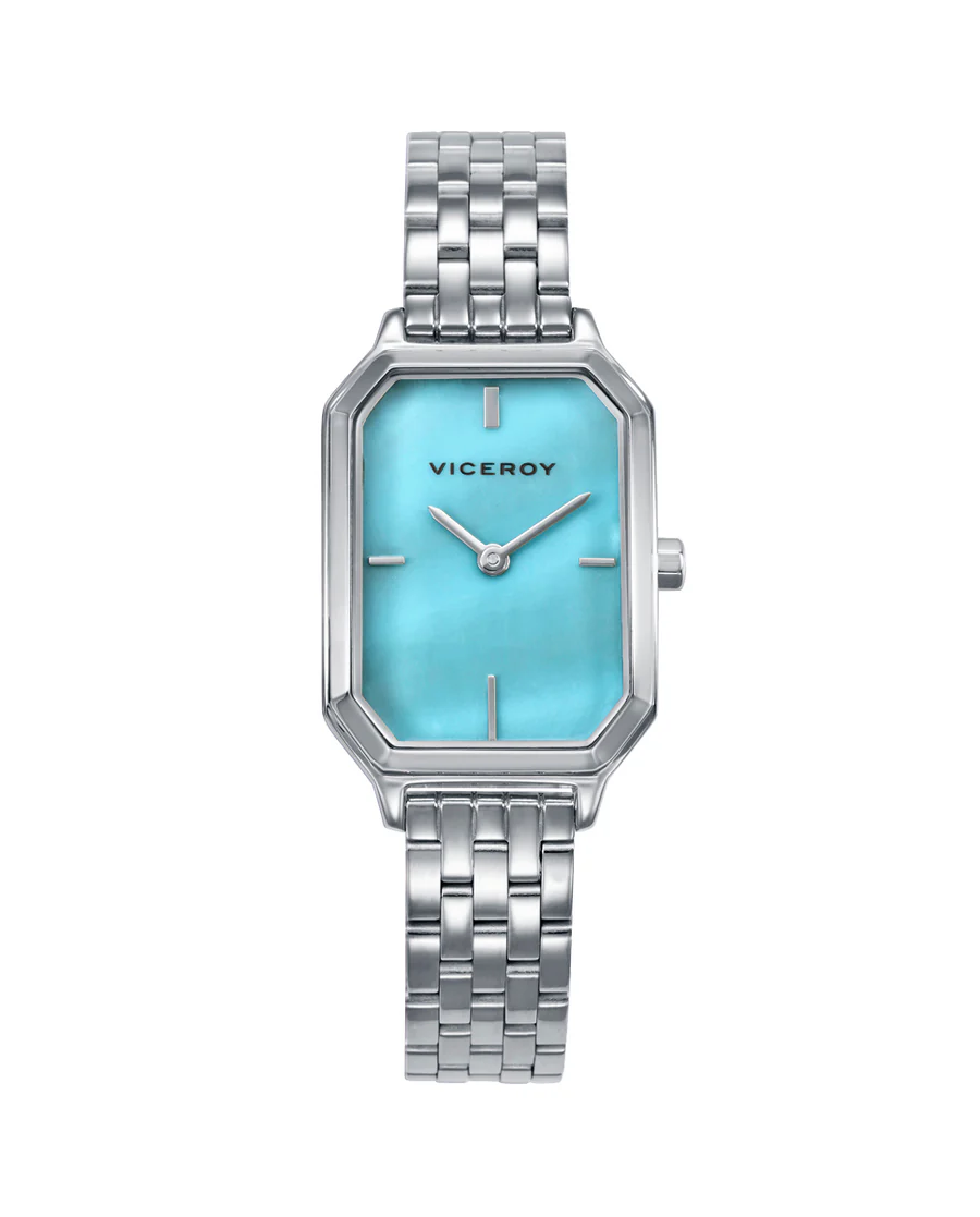 RELOJ CAJA DE ACERO SEÑORA 401288-37 BRAZALETE DE ACERO, MOVIMIENTO CUARZO