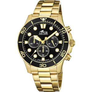Reloj de Hombre Lotus Excellent con Esfera Negra 18758/3