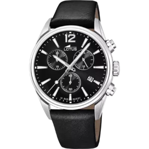 Reloj de hombre Lotus Chrono con esfera negra 18691/3
