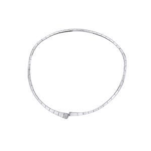 Collar Duran Xquse  Edición Limitada choker lineas con detalle de pave 00513443