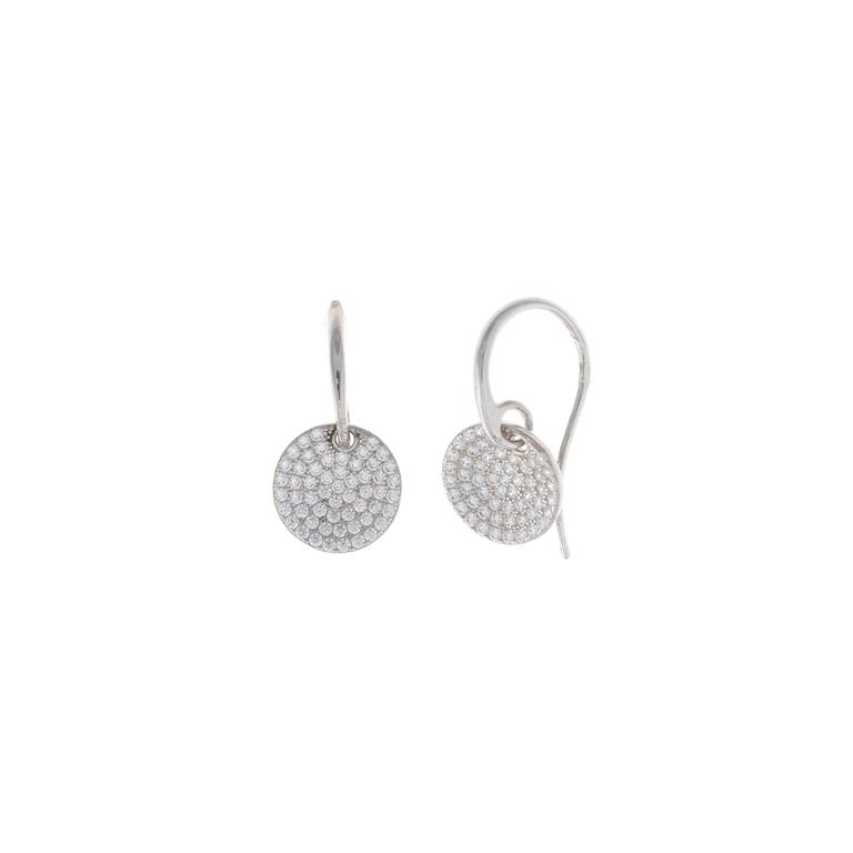 Pendientes Salvatore 136A0159 de plata con circonitas