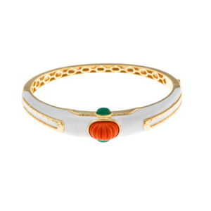 Pulsera Salvatore Esmaltada Blanca 277PM001