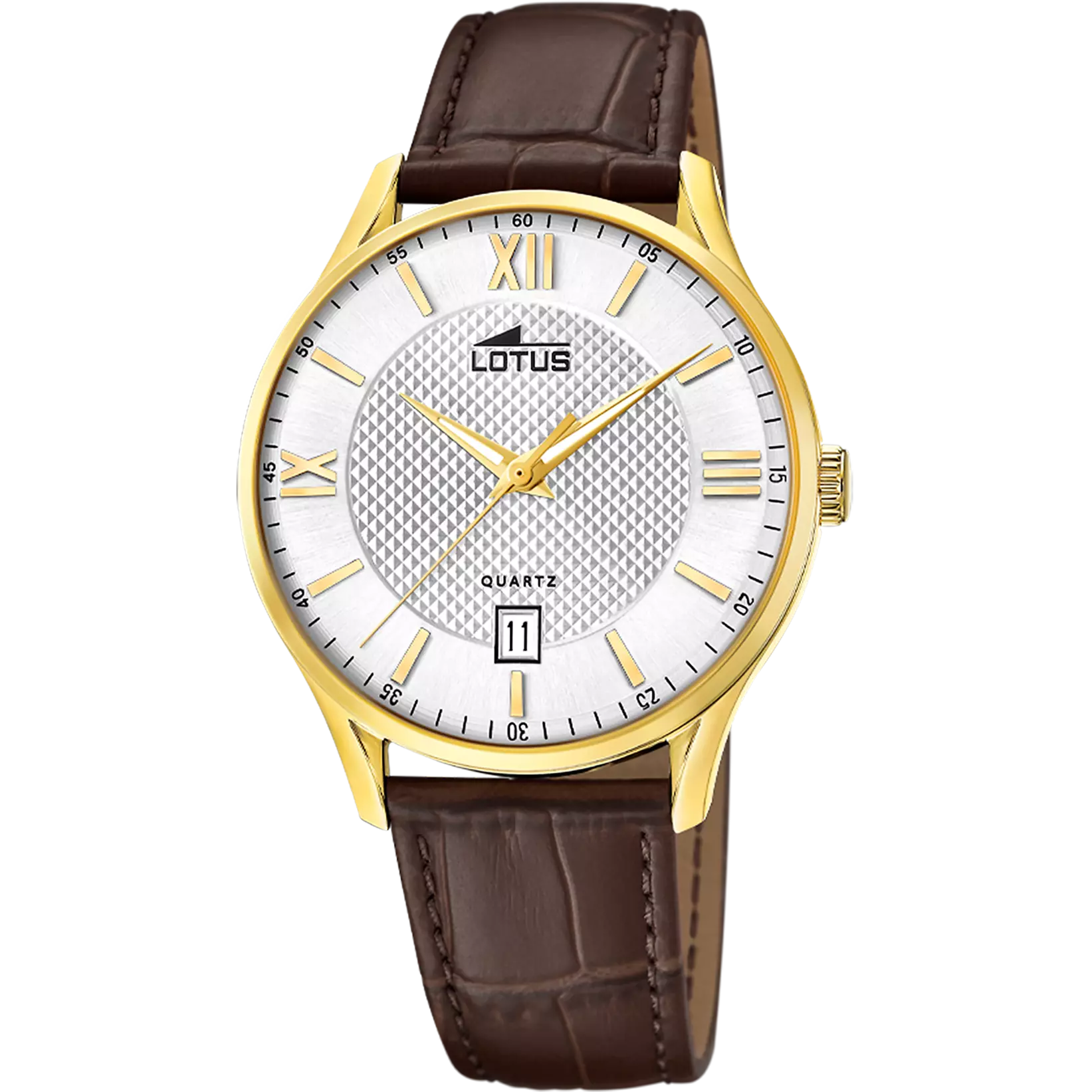 Reloj Lotus 18403/1 Hombre Clásico Esfera Blanca