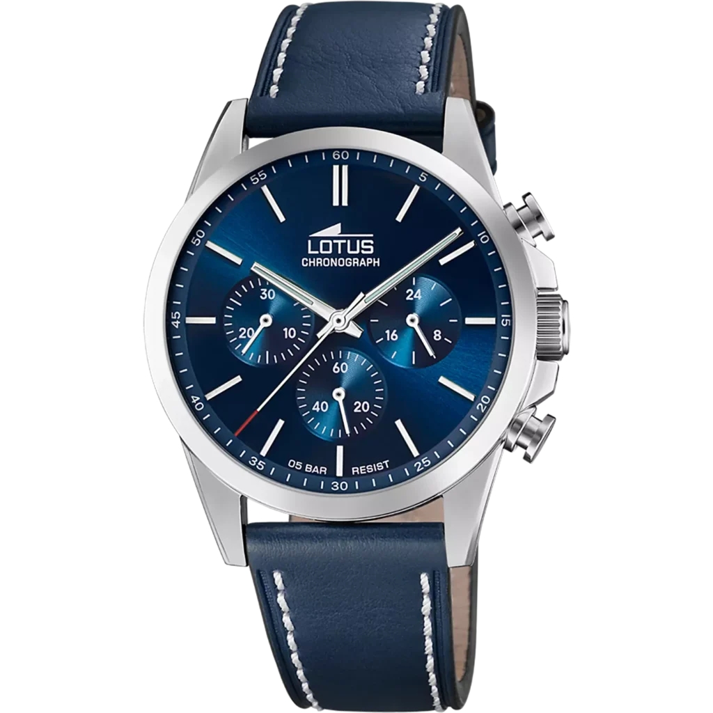 Reloj Lotus Chrono 18990/2 para Hombre Esfera Azul