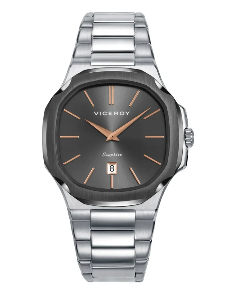 Reloj Viceroy Laura Escanes 45111-17 Hombre Bitono Acero e IP Gris