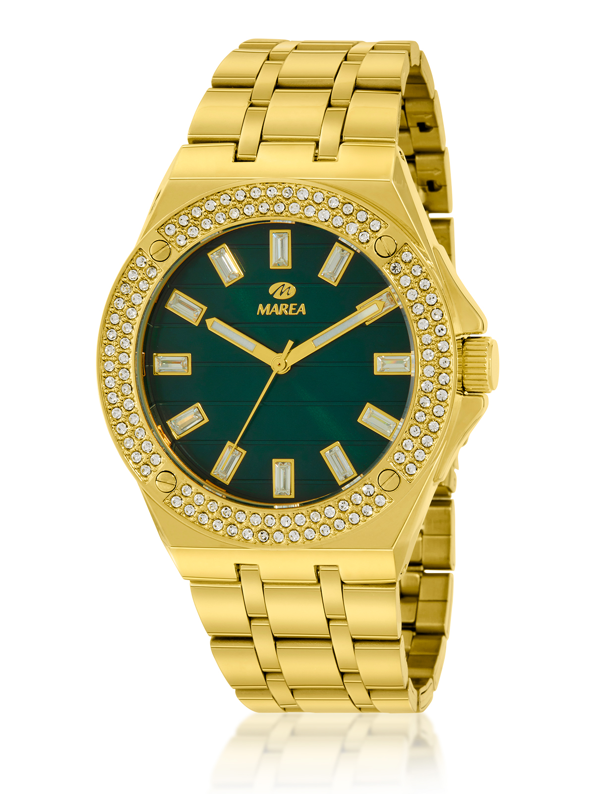 Reloj Marea B41422/5 para mujer de acero con circonitas
